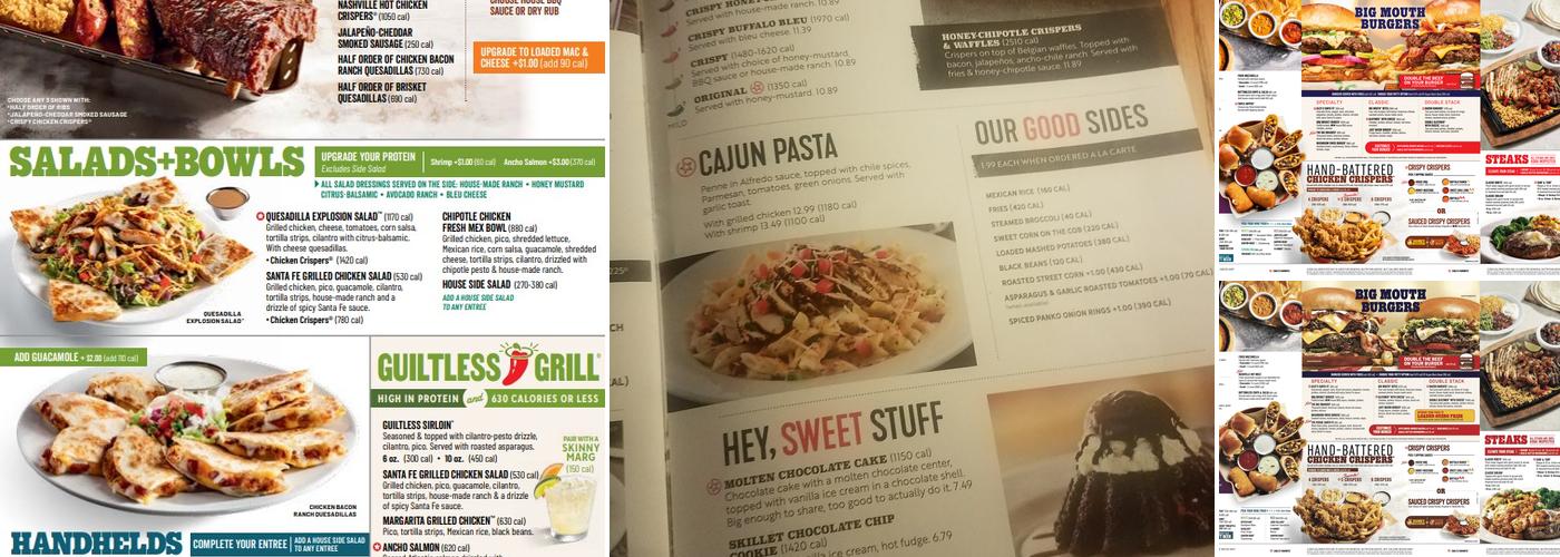 Chili's Grill & Bar Menu