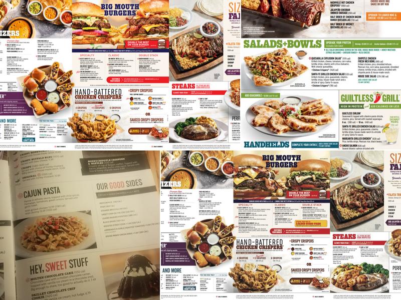 Chili's Grill & Bar Menu