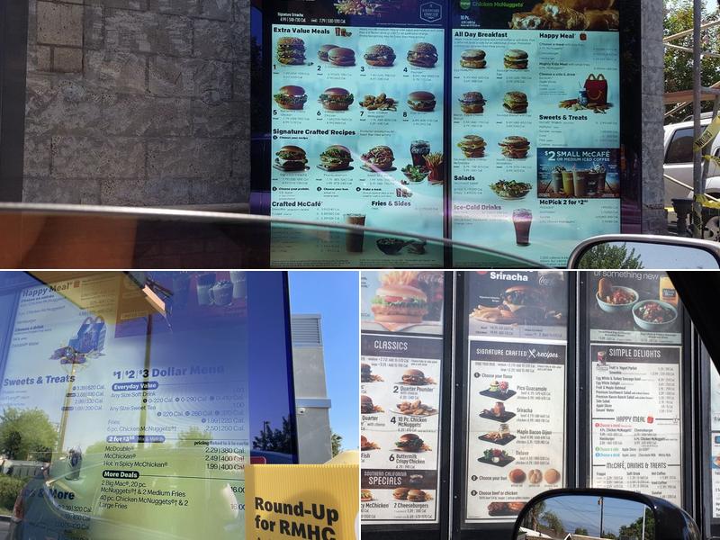 McDonald's Menu