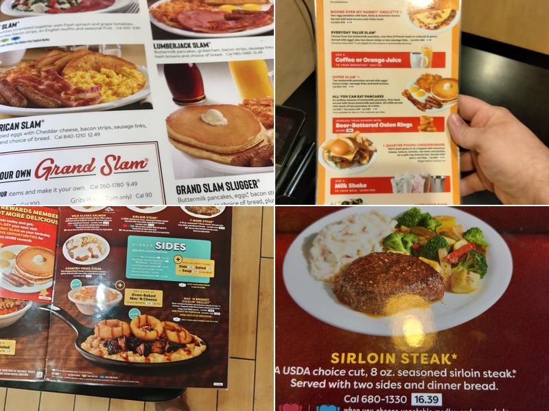 Denny's Menu
