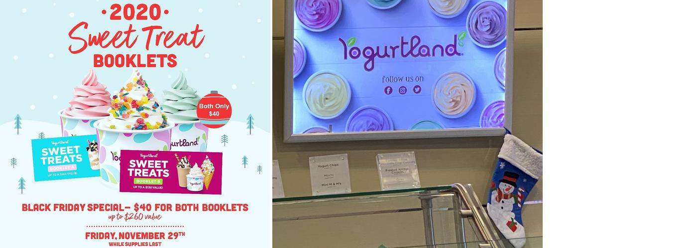 Yogurtland Pico Rivera Menu