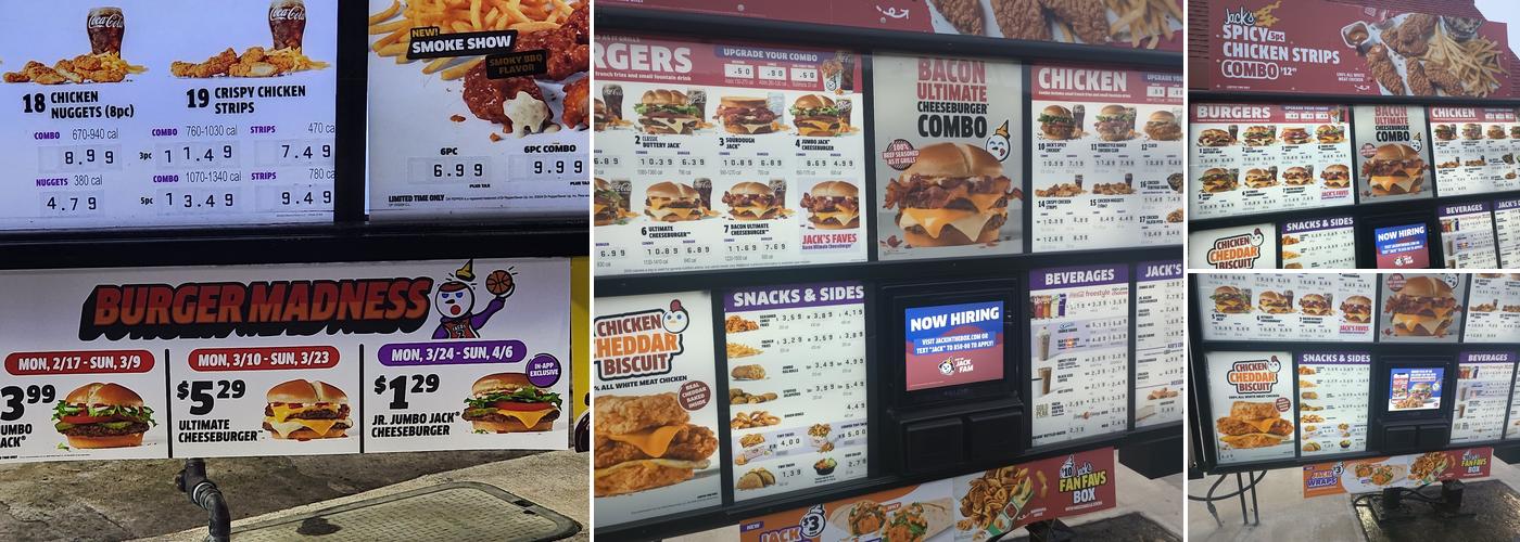 Jack In The Box Menu