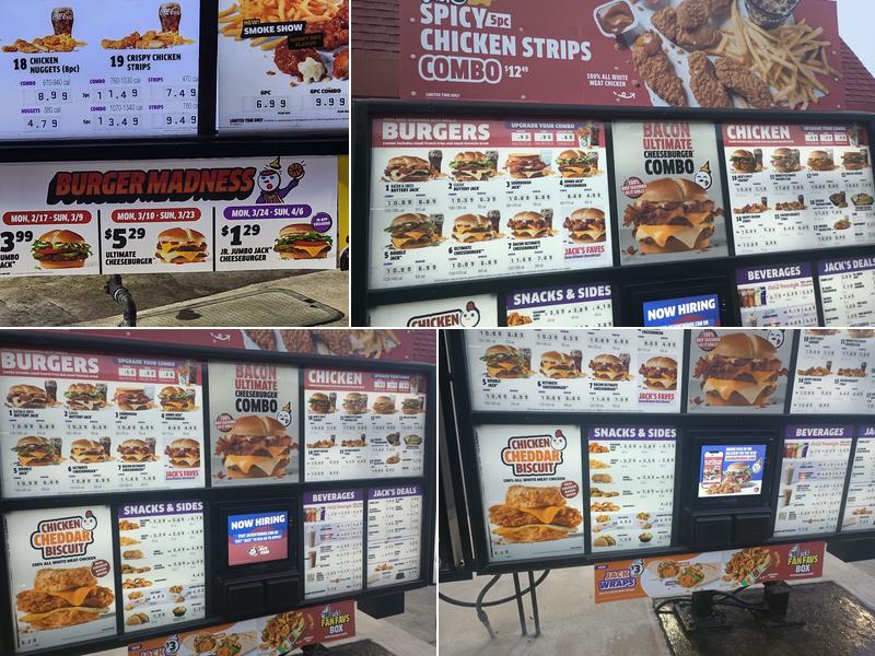 Jack In The Box Menu