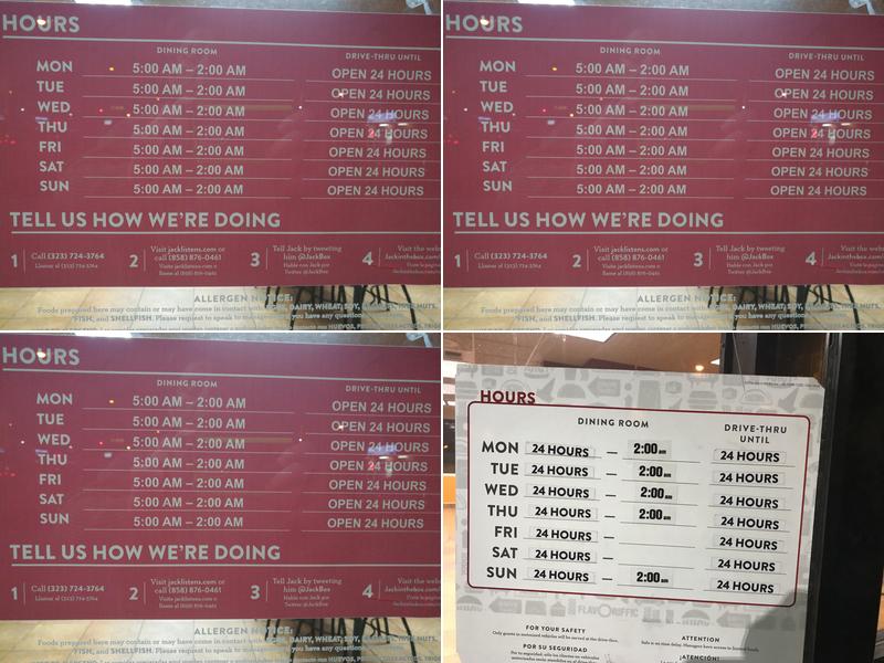 Jack In The Box Menu