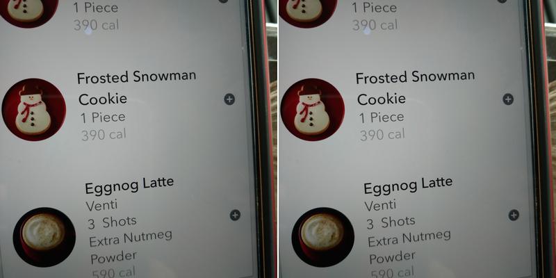 Starbucks Menu
