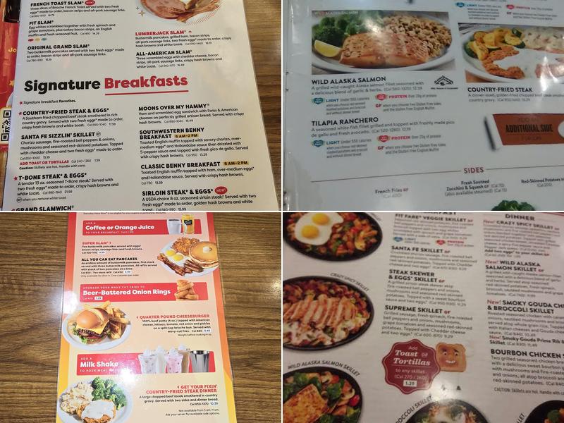 Denny's Menu