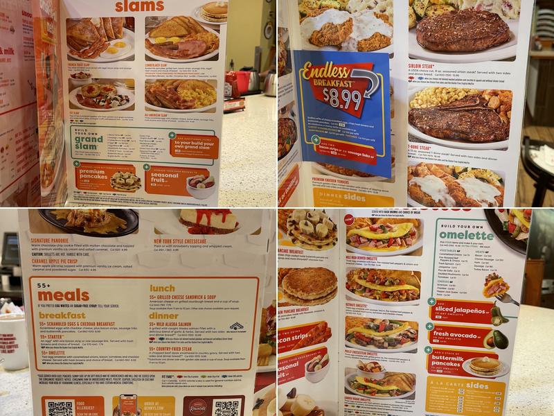 Denny's Menu
