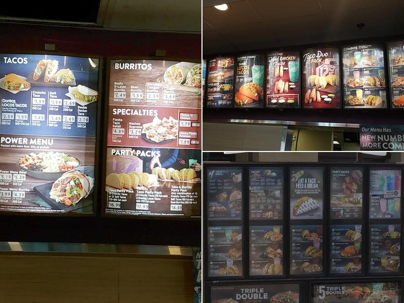 Taco Bell Menu