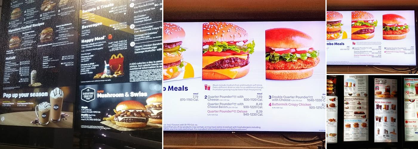 McDonald's Menu