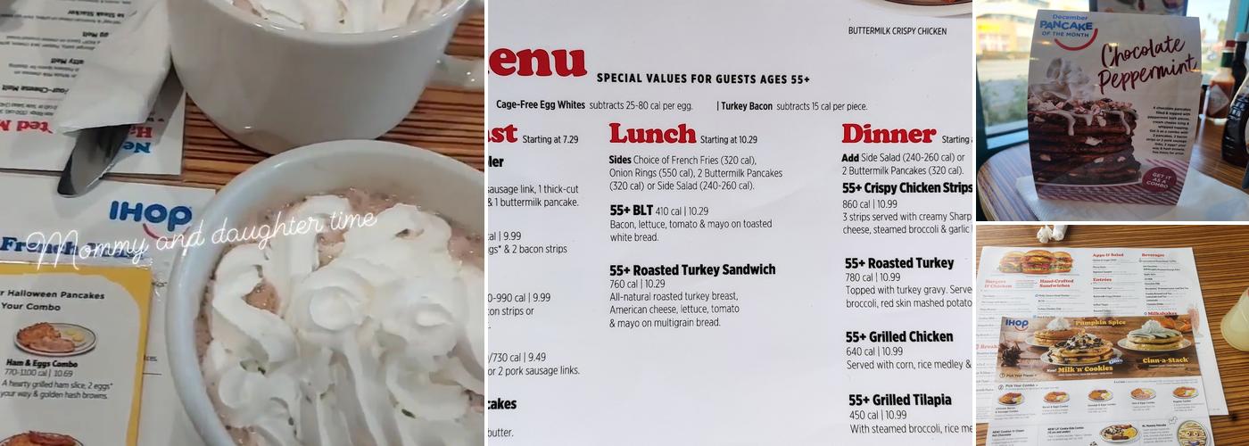IHOP Menu