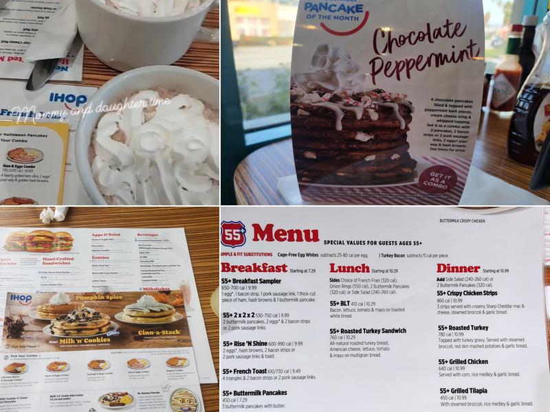 IHOP Menu