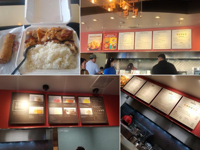 Panda Express +Tea Bar Menu