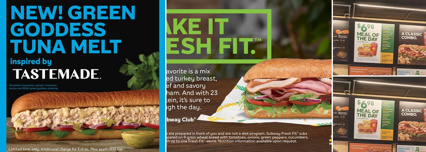 Subway Menu