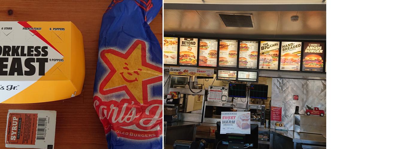 Carl’s Jr. Menu