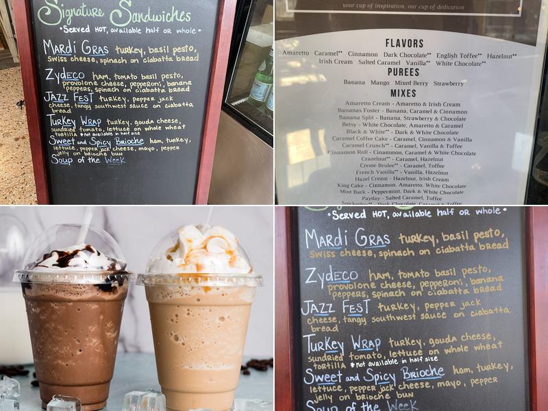 Java Square Cafe Menu