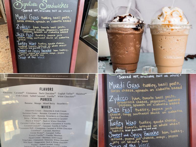 Java Square Cafe Menu