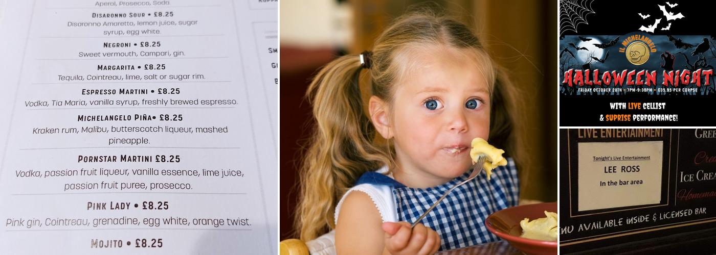 Il Michelangelo Weston Menu