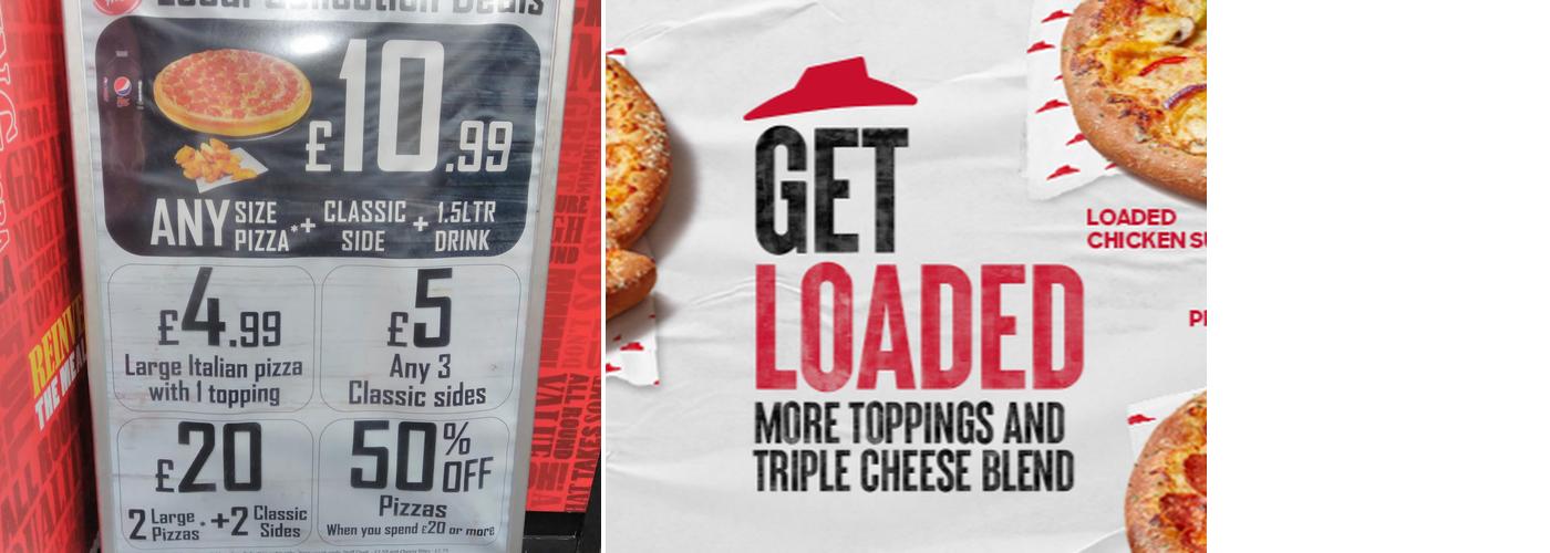 Pizza Hut Delivery Menu