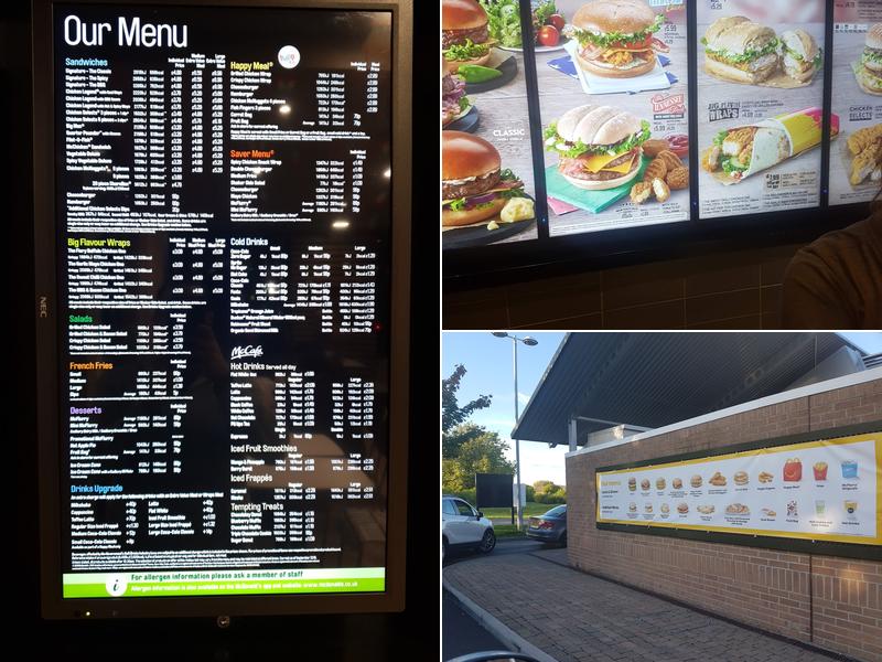 McDonald's Menu