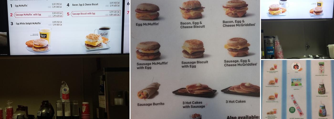 McDonald's Menu