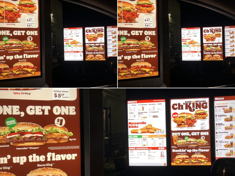 Burger King Menu