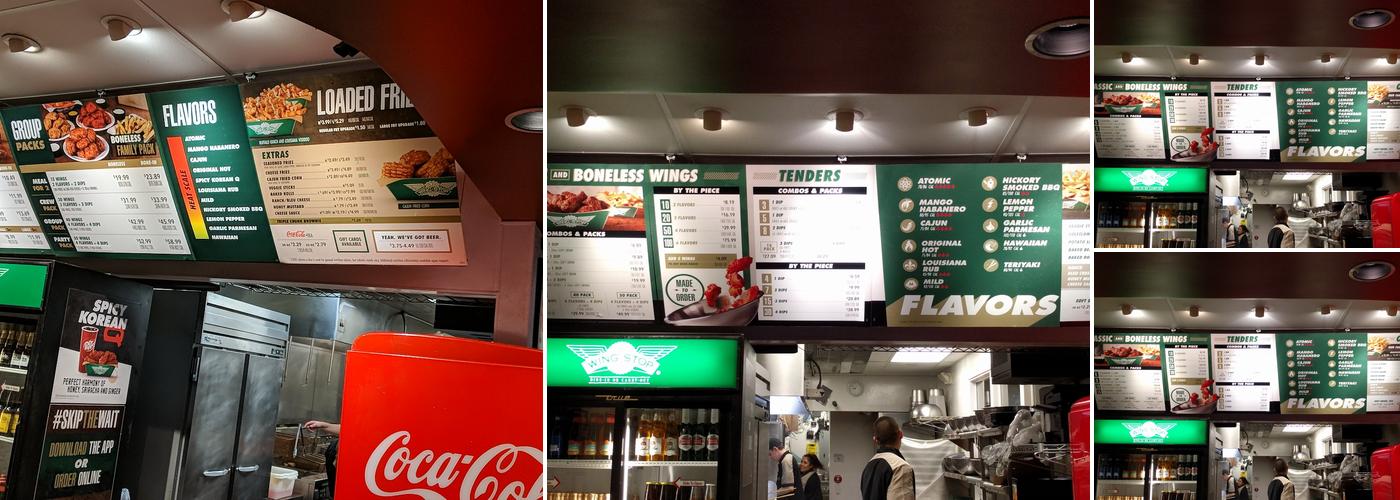 Wingstop Menu