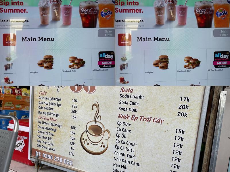 McDonald's Menu