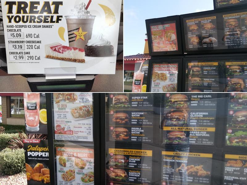 Carl’s Jr. Menu