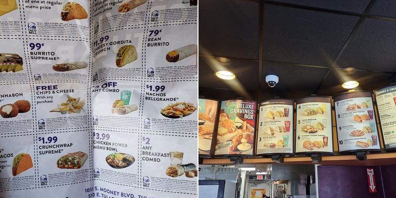 Taco Bell Menu