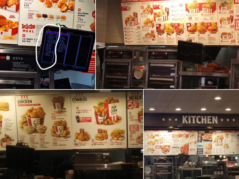 KFC Menu