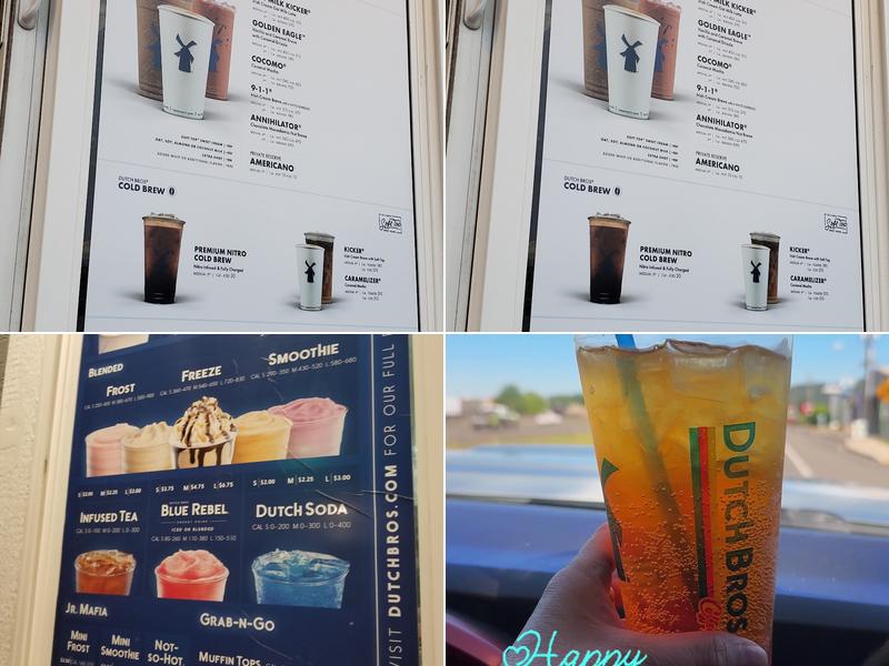 Dutch Bros Coffee Menu
