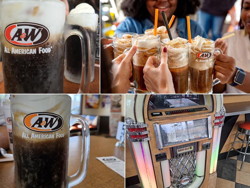 A&W Restaurant 133 N J St, Tulare