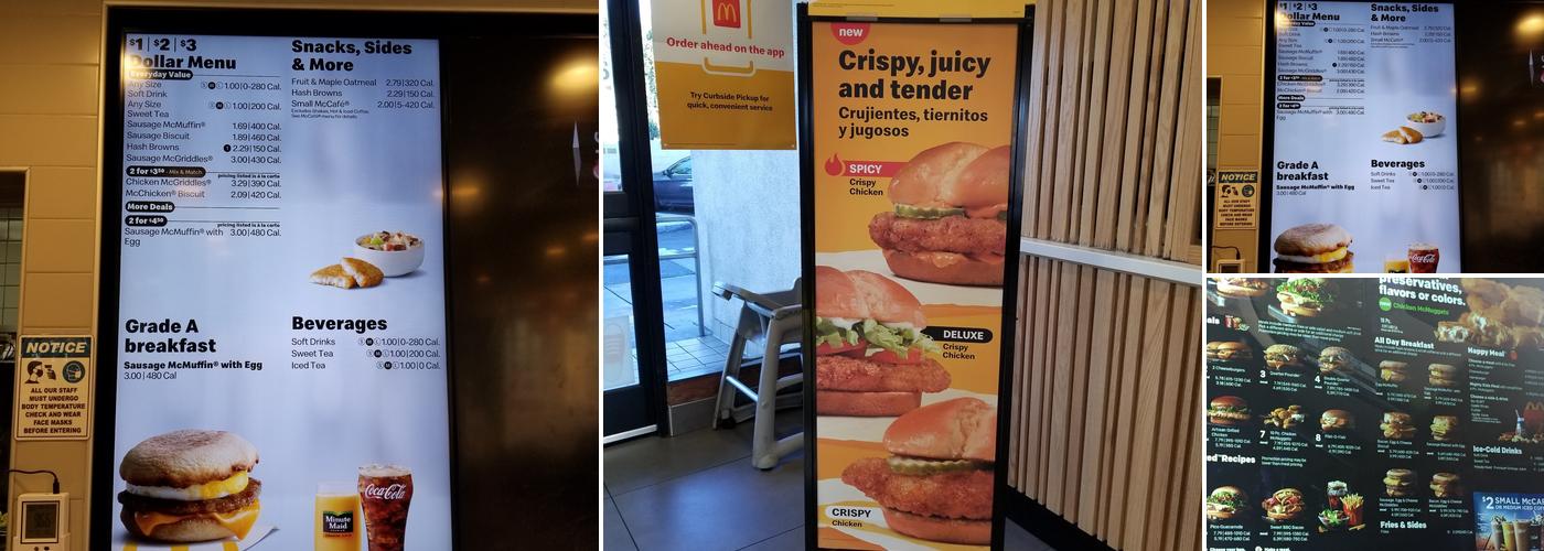 McDonald's Menu