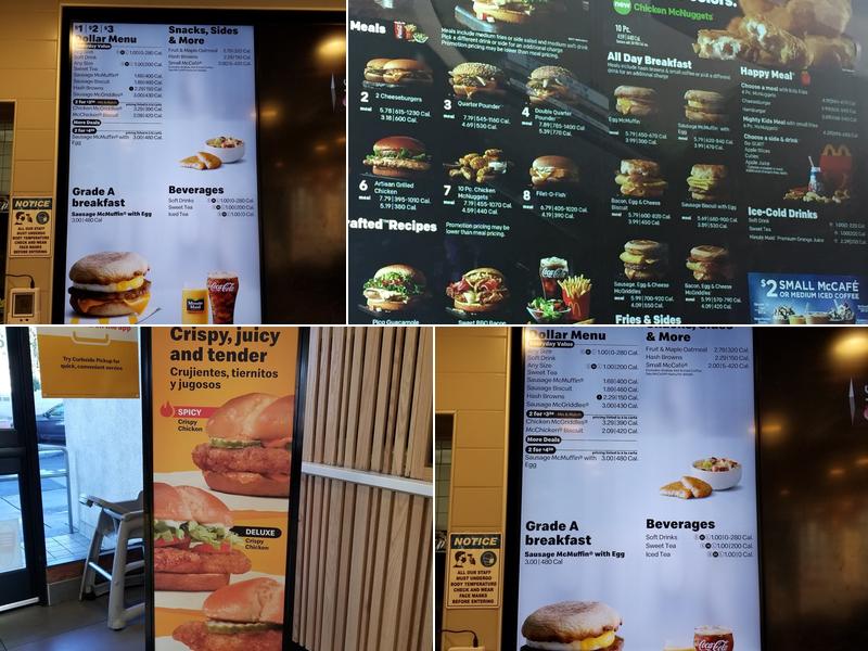 McDonald's Menu