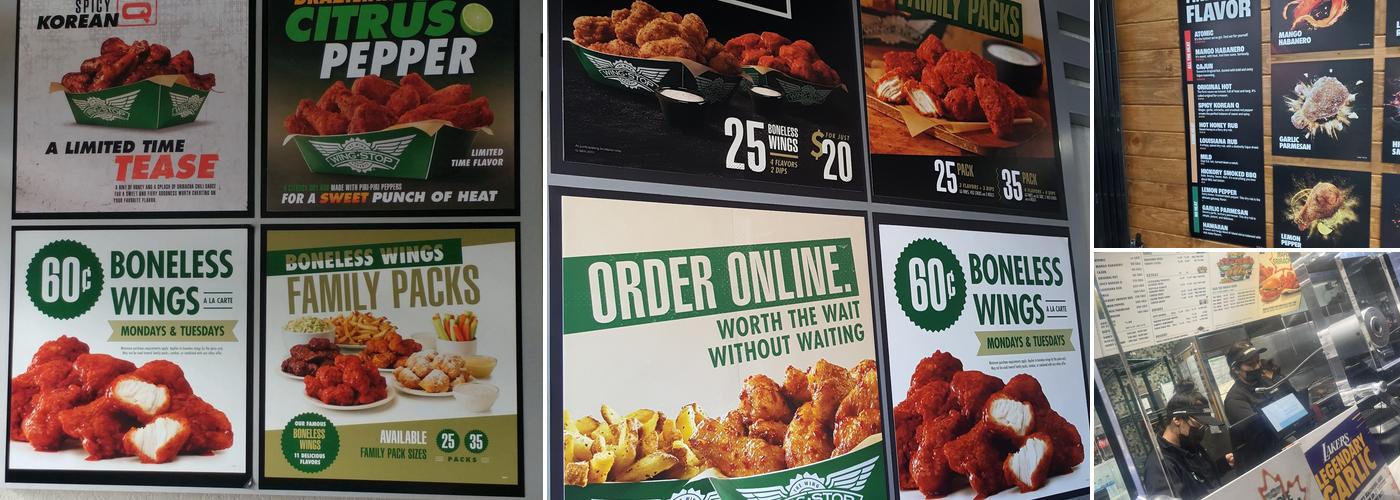 Wingstop Menu
