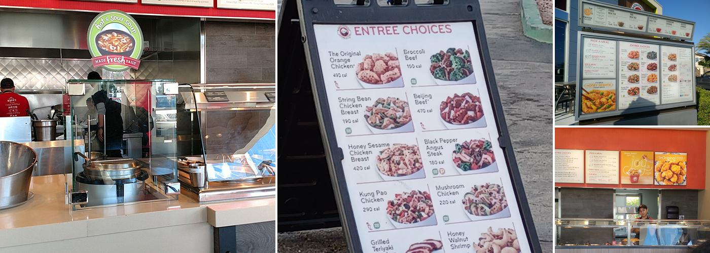Panda Express Menu