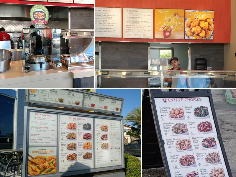 Panda Express Menu