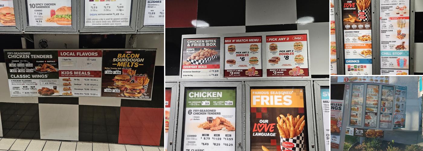 Rally's Menu