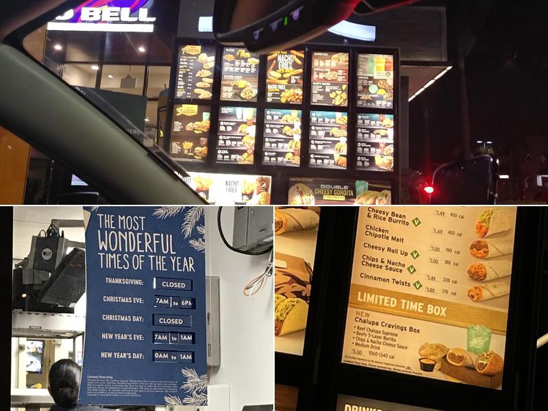 Taco Bell Menu