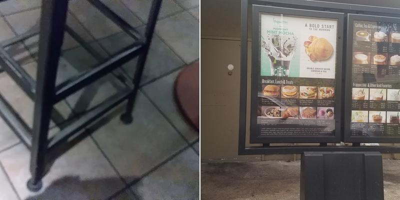 Starbucks Coffee Company Menu