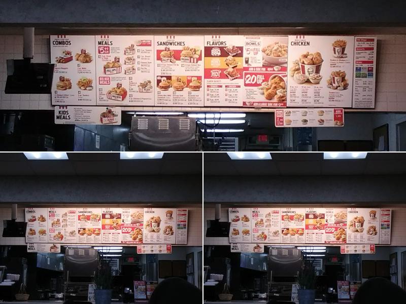 KFC Menu