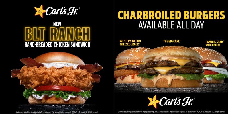 Carl’s Jr. Menu