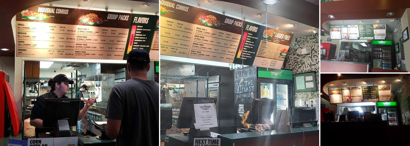 Wingstop Menu