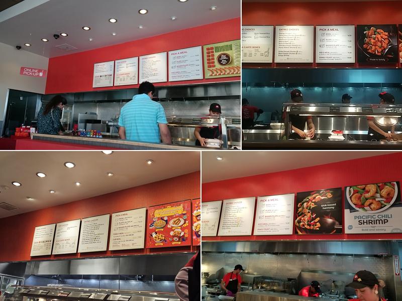 Panda Express Menu