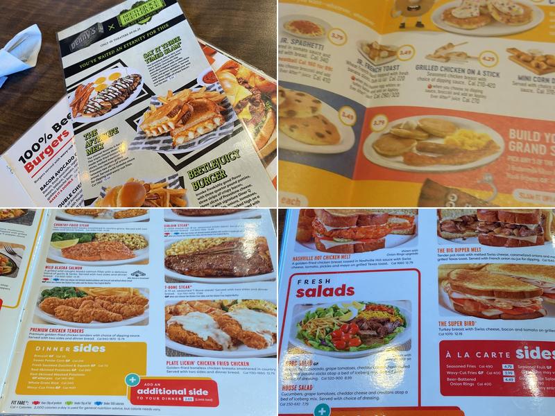 Denny's Restaurant Menu