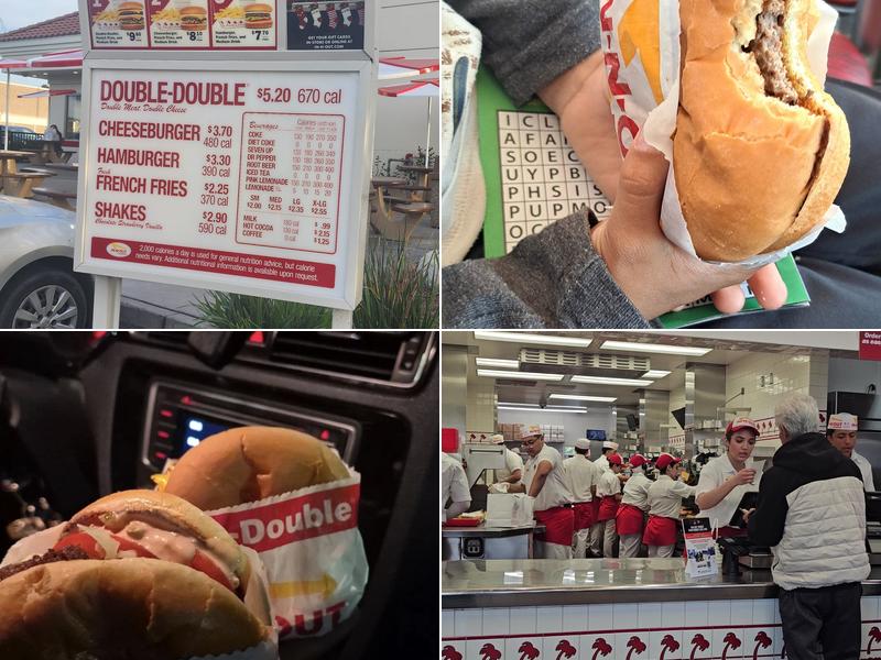 In-N-Out Burger Menu