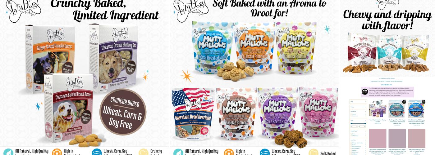 Lazy Dog Cookie Co Menu