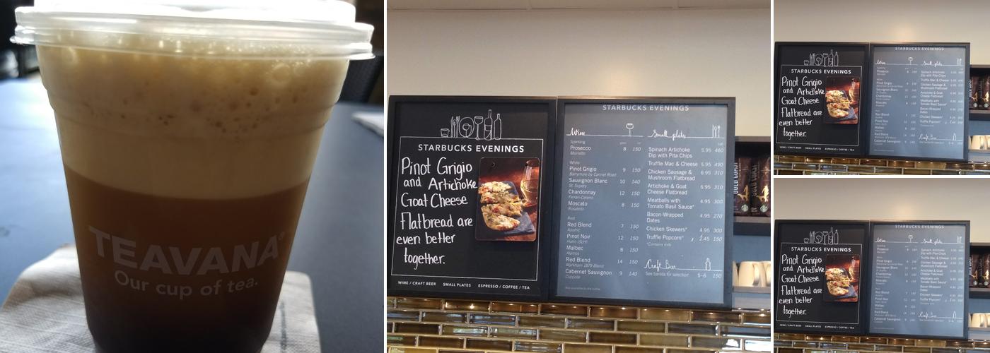 Starbucks Menu