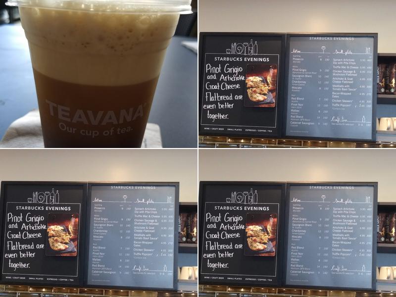 Starbucks Menu