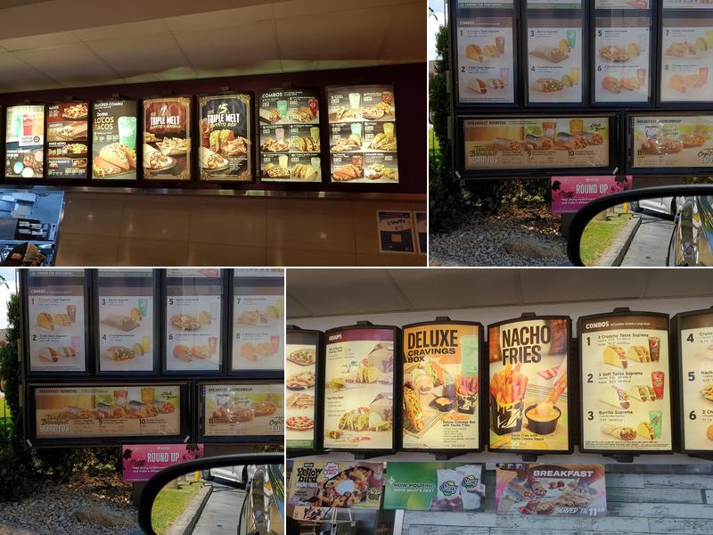 Taco Bell Menu